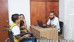 Nympho Latina Sofia Larson Craves Threesome