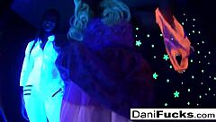 Sexy Dani Asks, 'Want To Join My Hot Black Threesome?'