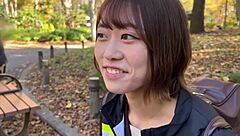 i'm rio, an 18-year-old tennis player, giving my first sloppy blowjob and tasting cum