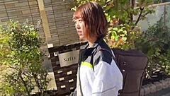 i'm rio, an 18-year-old tennis player, giving my first sloppy blowjob and tasting cum