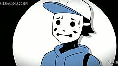 Enjoying a fun cartoon adventure with friends