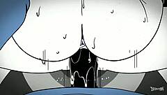 Enjoying a fun cartoon adventure with friends