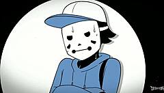 Enjoying a fun cartoon adventure with friends