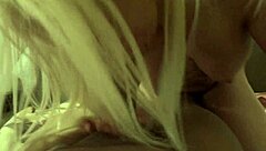 Sexy Blonde Barbie Blaze Receives Facial On Webcam.