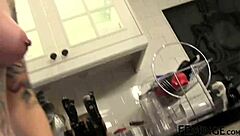 I’m overwhelmed watching my girlfriend get her pussy licked at the party!