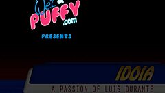 Spanish beauty undresses, toys her wet pussy to orgasm!