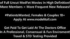 freshman destiny 18+ gets intense hitachi wand orgasms from nurses