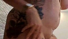 alina modelista, the blonde pornstar, masturbates in the jacuzzi