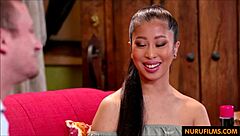 guidance counselor gets down with student in erotic massage