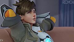 Tracer Redmoa动画带来狂野动作在这个有趣的片段！
