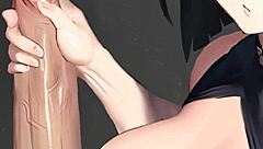Hinata Delivers Hot Handjob POV