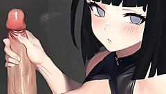 Hinata Delivers Hot Handjob POV
