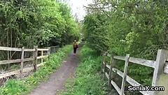 Unfaithful English Milf Gill Ellis Shows Monster Tits