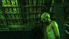 Black Teen on Knees for Blowjob and Titty Fuck