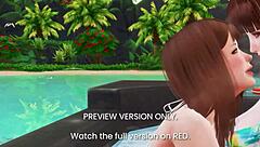 Dead Or Alive 2 3D Hentai Preview