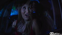 kenna james and paige owens have a lesbian study session with licking and rimming