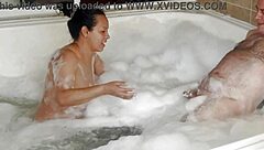 Preview Of Complete 4K Movie Peeping On Neighbors Bathing With Agarabas And Olpr.