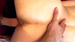 cubana petite gets tight ass fucked by big cock until orgasm pov