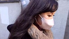 Japanese Wife Shakes Huge Tits in Wild Homemade Clip