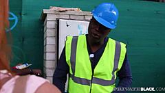 private black - readhead gia tvoricceli takes dp by 3 big ebony dicks