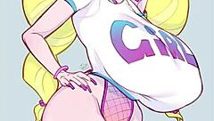 princess peach in this hentai compilation showing off her big tits and ass