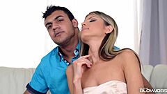 Gina Gerson deepthroats boyfriend's designer for a sweet discount deal.