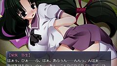 Yayoi Shibaya's classy daughter exposes pleasure in public hentai game