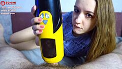 POV Dark Knight Gets Sweet Blowjob Surprise from Sunako Kirishiki