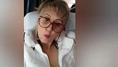 Provocative milf takes massive cumshot in her mouth.