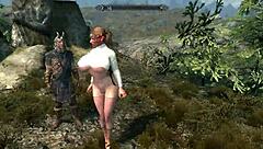 Big Boob Babe Gets Fucked Hard in Outdoor Doggystyle Position