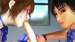 teacher, why threesome with bigboob students in hentai?