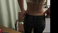 Teen Performs Silent Webcam Striptease In Dorm