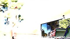 Watching big black bull fucking my pussy in femdom humiliation scene