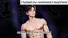 i sucked my roomies straight boyfriends cock - gay storie