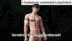 i sucked my roomies straight boyfriends cock - gay storie