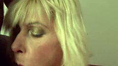 dirty blonde mature gets her ass filled with black cock