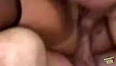 Deepthroating thick cocks makes kinky brunette crave anal double penetration
