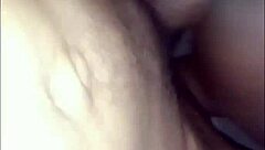 ebony slut smoking in bathroom while fucking wet black pussy hard on the floor with intense action