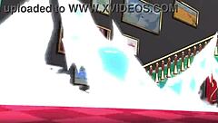 The INVADER Fights In Hentai Cartoon Style