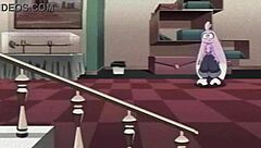 The INVADER Fights In Hentai Cartoon Style