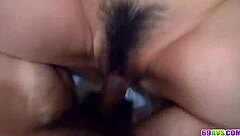 Blonde Mother-in-Law Receives Huge Facial After Licking