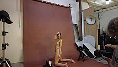 Melena Maria Rya Nude Backstage