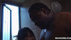 Interracial Encounter with Japanese Woman