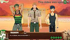 Game Friends Camp Episode 17: Scout Badges With Russian Voice Acting