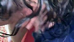 i sucked his cock and we fucked hard in the garage