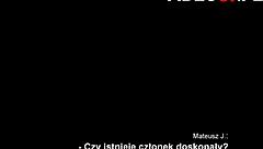 polish casting interview with andre reveals big tits and dirty talk