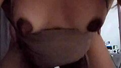 Petite Asian Babe Bent Over For Interracial Doggystyle Pounding And Creampie Close-Up