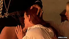 Medieval maid carla cox sucks and fucks in hardcore threesome