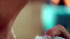 Glamour ebony babe in roleplay gets doggystyled in bathroom, not daughter storyline