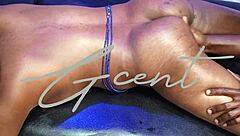 Spacious massage includes gentle fingering for relaxation